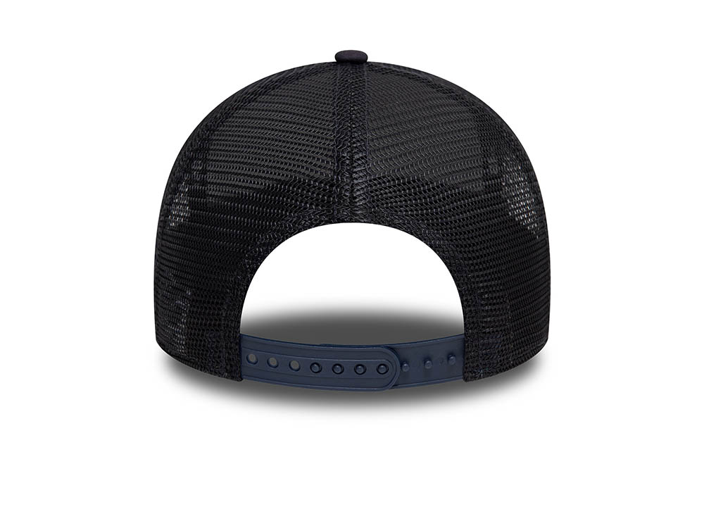 New Era Hawaii License Plate Navy 9Forty A Frame Trucker Snapback Cap