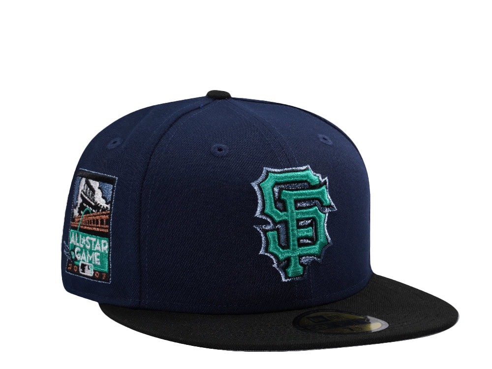 New Era San Francisco Giants All Star Game 2007 Ocean Blue Two Tone Edition 59Fifty Fitted Cap