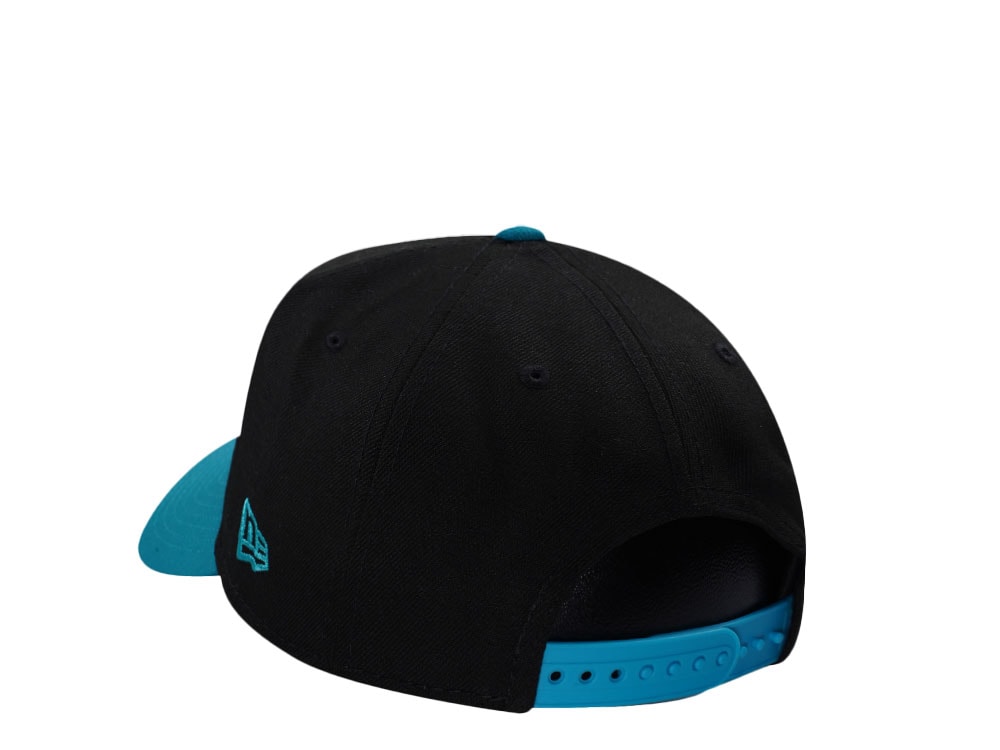 New Era San Jose Sharks 20th Anniversary Black Two Tone Edition 9Forty A Frame Snapback Cap