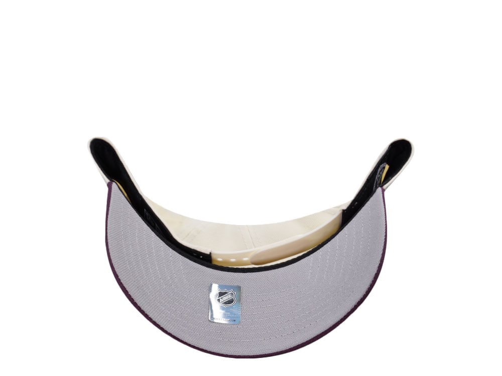 New Era Anaheim Ducks Chrome Plum Two Tone Edition 9Forty A Frame Snapback Cap