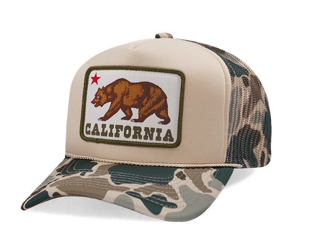 American Needle Mallard Foamy California Sand Edition Trucker Snapback Cap