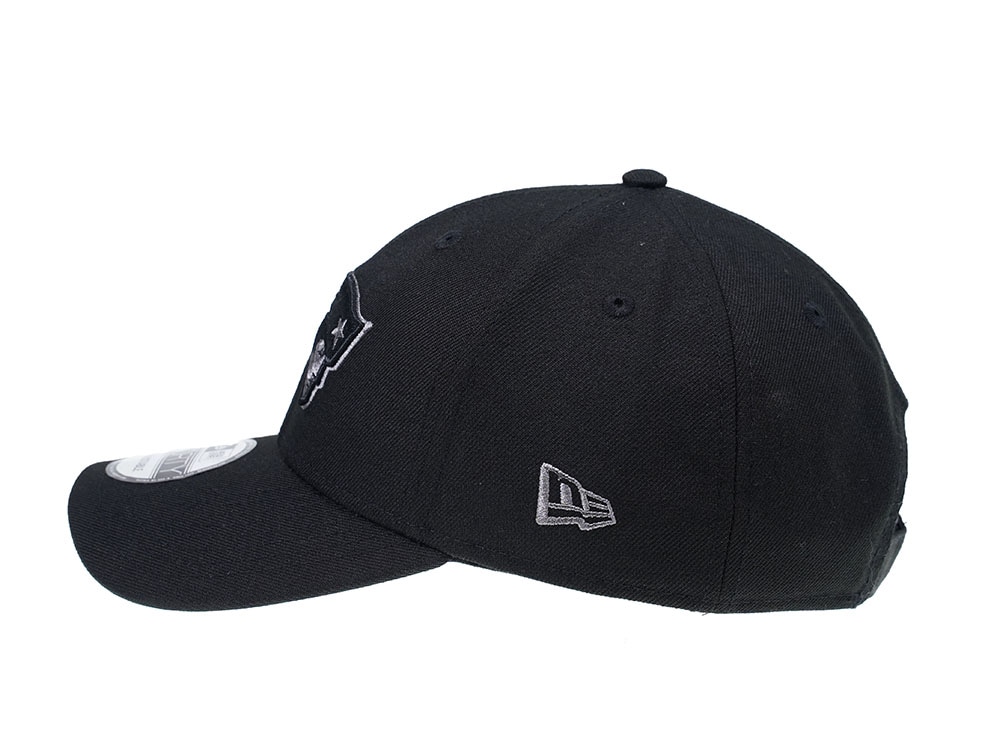 New Era New England Patriots Curved Grey Edition 9Forty Strapback Cap