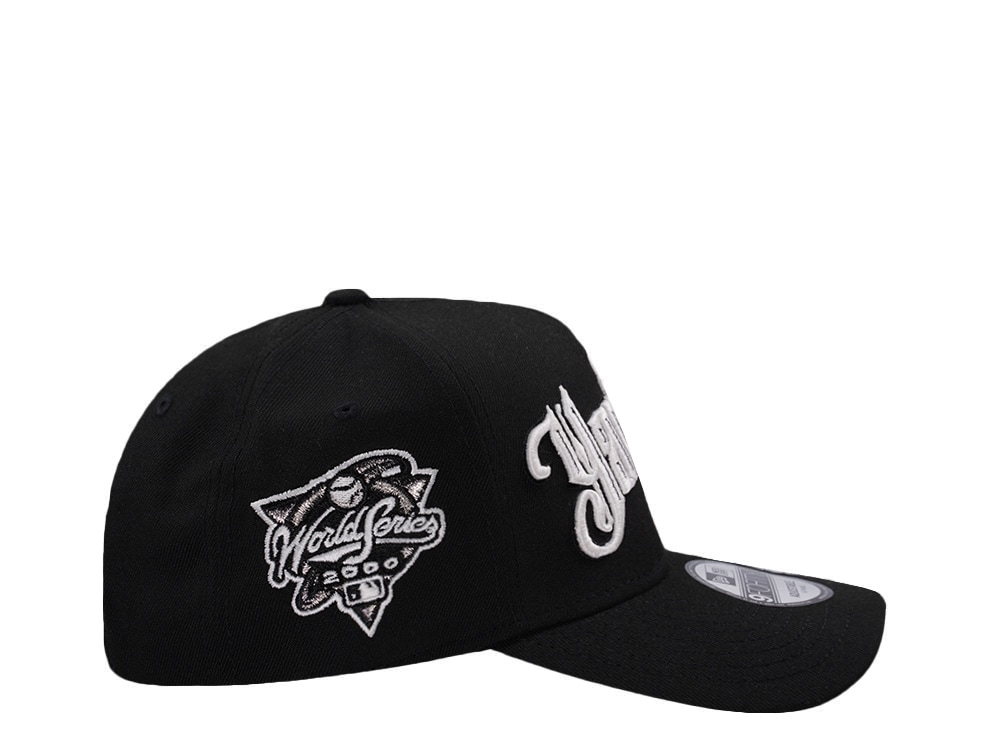 New Era New York Yankees World Series 2000 Black Prime Edition 9Forty A Frame Snapback Cap