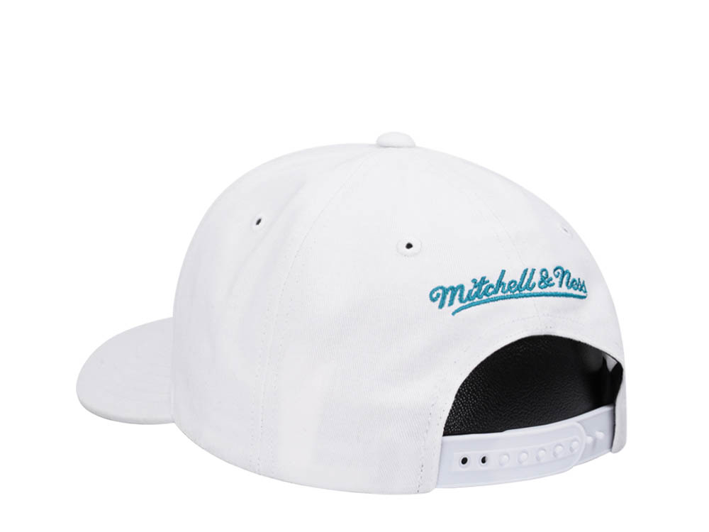 Mitchell & Ness Charlotte Hornets All in Pro White Snapback Cap