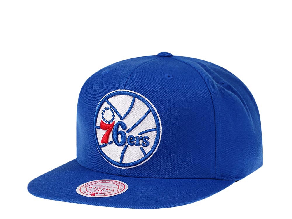 Mitchell & Ness Philadelphia 76ers Team Arch Hardwood Classics Snapback Cap