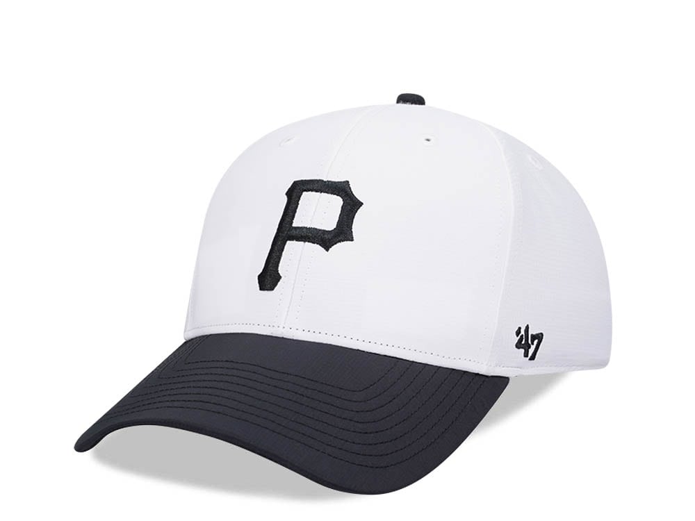 47Brand Pittsburgh Pirates White Brrr MVP Snapback Cap