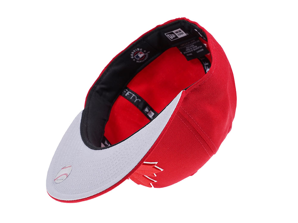 New Era Toronto Blue Jays Canada Red Edition 59Fifty Fitted Cap