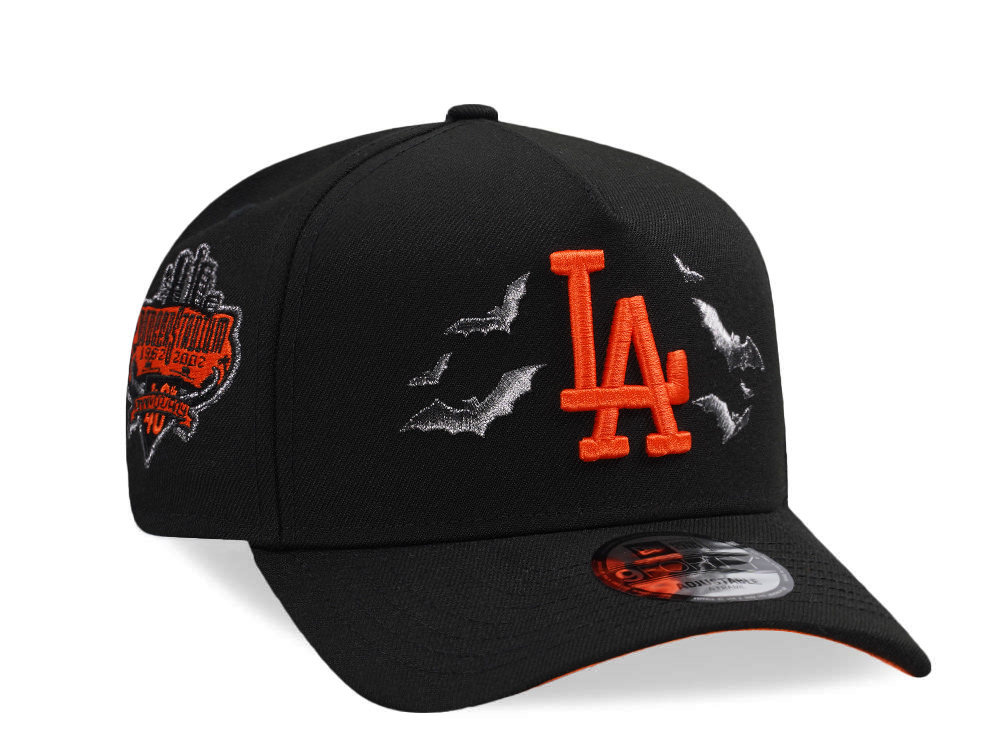 New Era Los Angeles Dodgers 40th Anniversary Bats Horror Edition 9Forty A Frame Snapback Cap