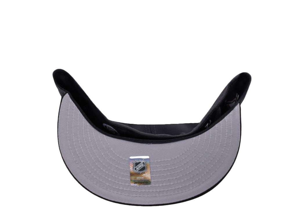New Era Anaheim Ducks 25th Metallic Dark Graphite Two Tone Edition 59Fifty Fitted Cap