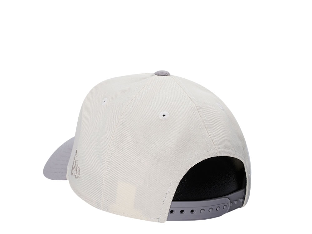 New Era Baltimore Orioles 25th Anniversary Metallic Chrome Two Tone 9Forty A Frame Snapback Cap