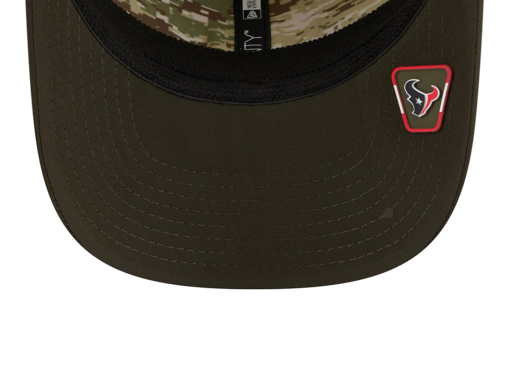 New Era Houston Texans Salute To Service 2025 9Seventy Snapback Cap