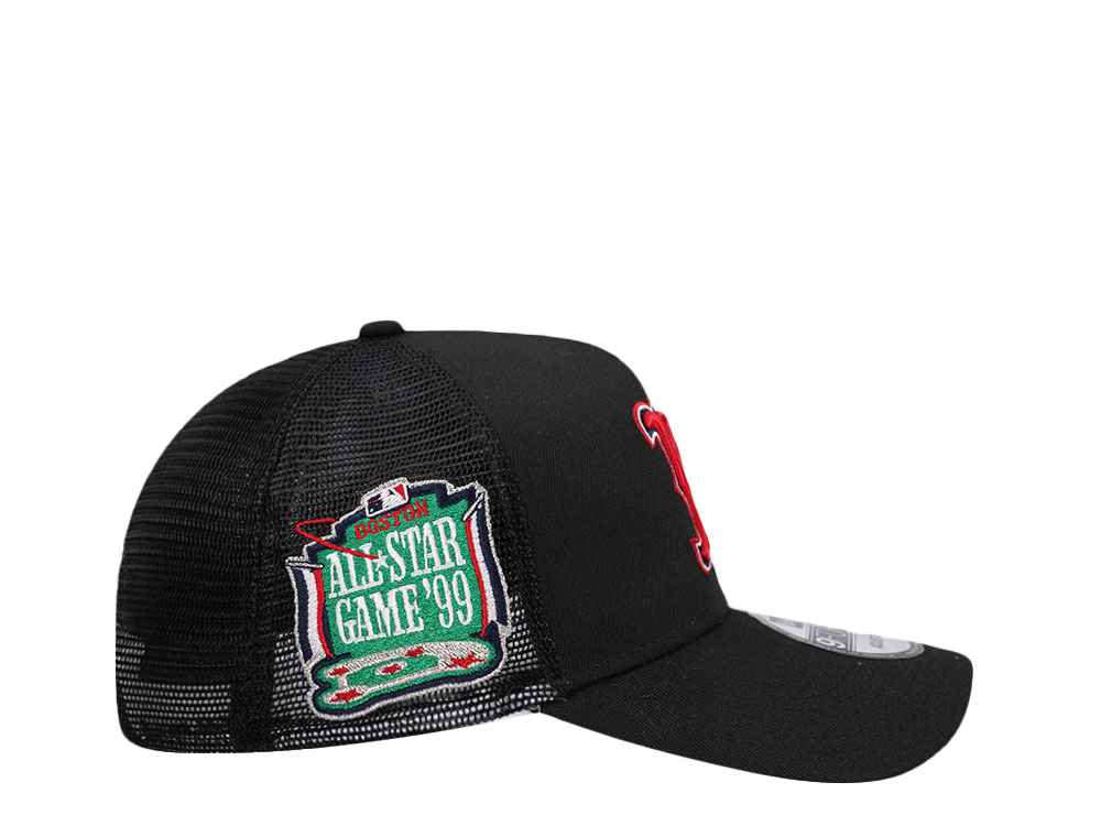 New Era Boston Red Sox All Star Game 1999 Black Edition 9Forty A Frame Trucker Snapback Cap