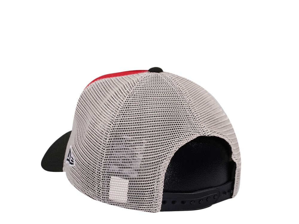 New Era Cleveland Guardians Two Tone Edition A Frame Trucker Snapback Cap