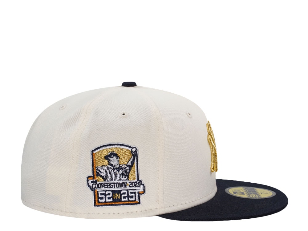 New Era New York Yankees Hall of Fame Chrome Two Tone Edition 59Fifty Fitted Cap
