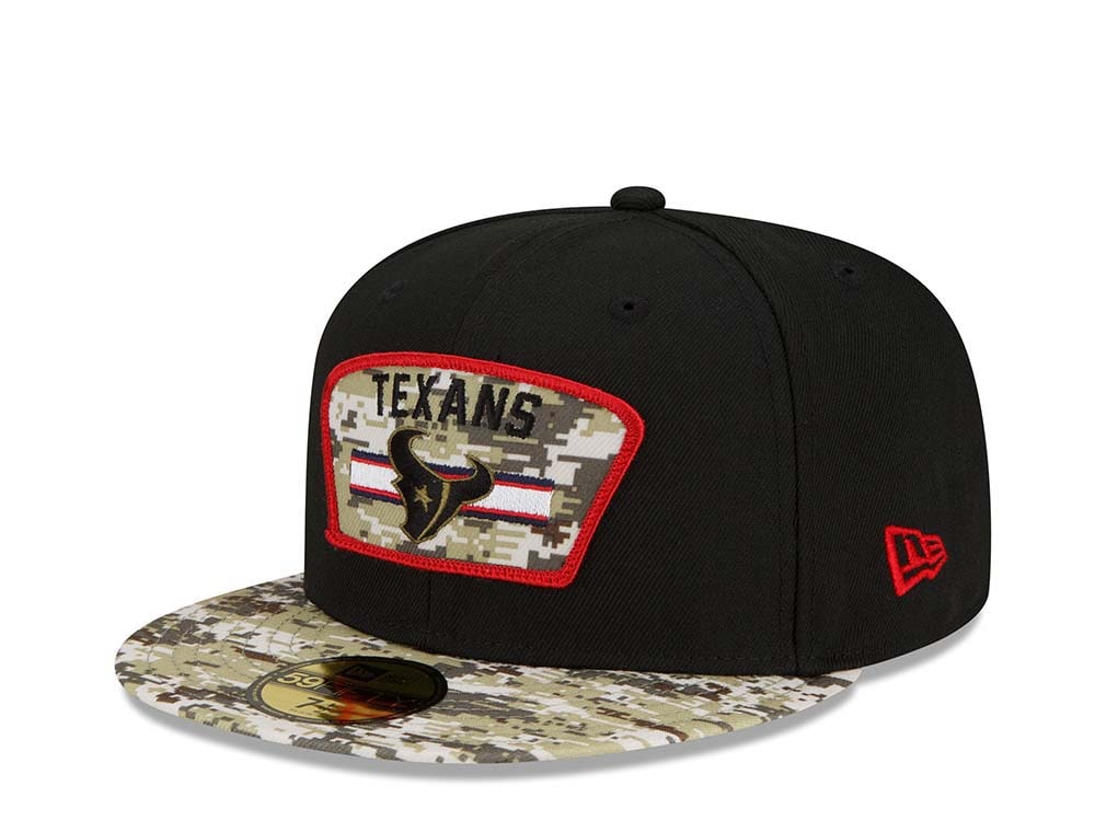 New Era Houston Texans Salute to Service 21 59Fifty Fitted Cap