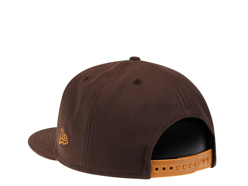 New Era Tampa Bay Buccaneers Brown Caramel Edition 9Fifty Snapback Cap