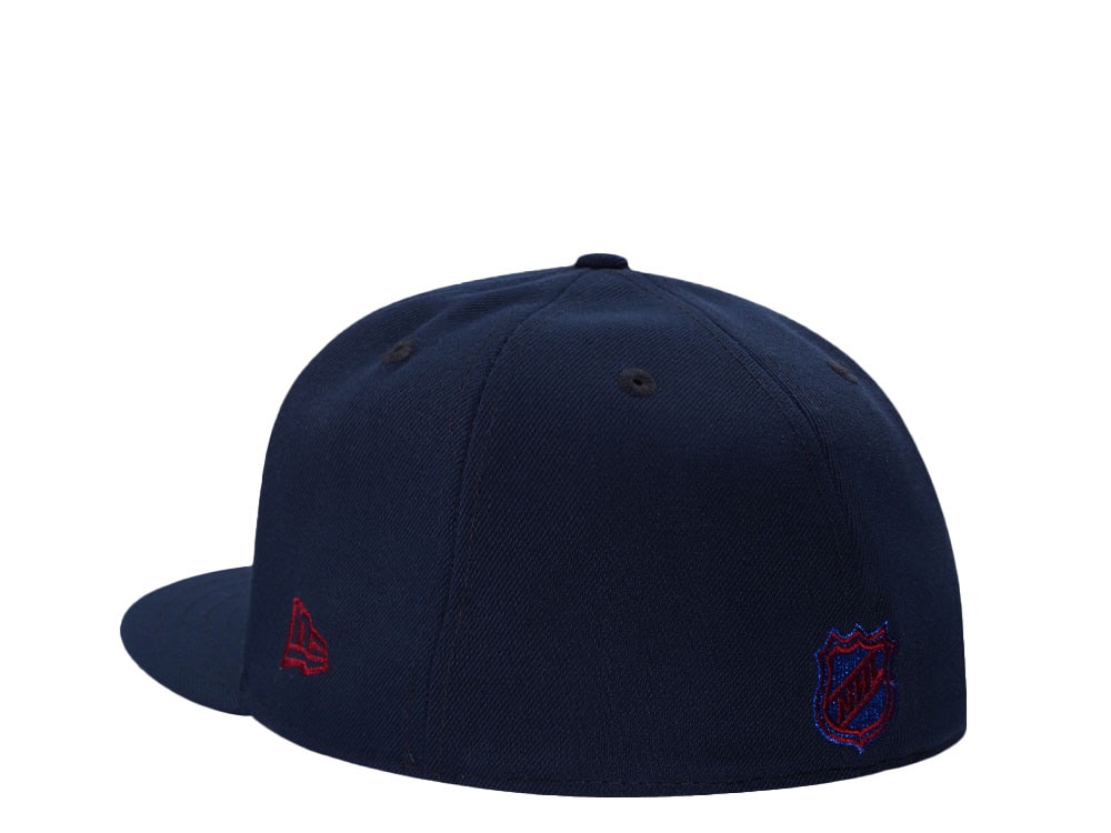 New Era Colorado Avalanche 30th Anniversary Ocean Blue Prime Edition 59Fifty Fitted Cap