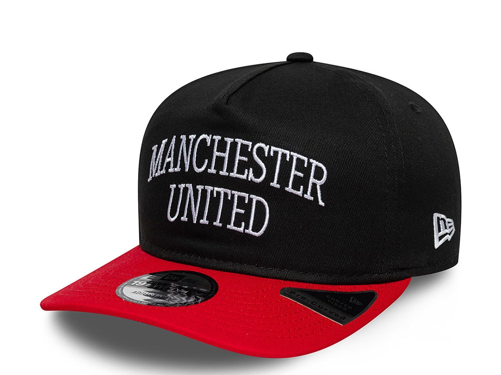 New Era Manchester United Fc Black Two Tone Edition 19Twenty Snapback Cap