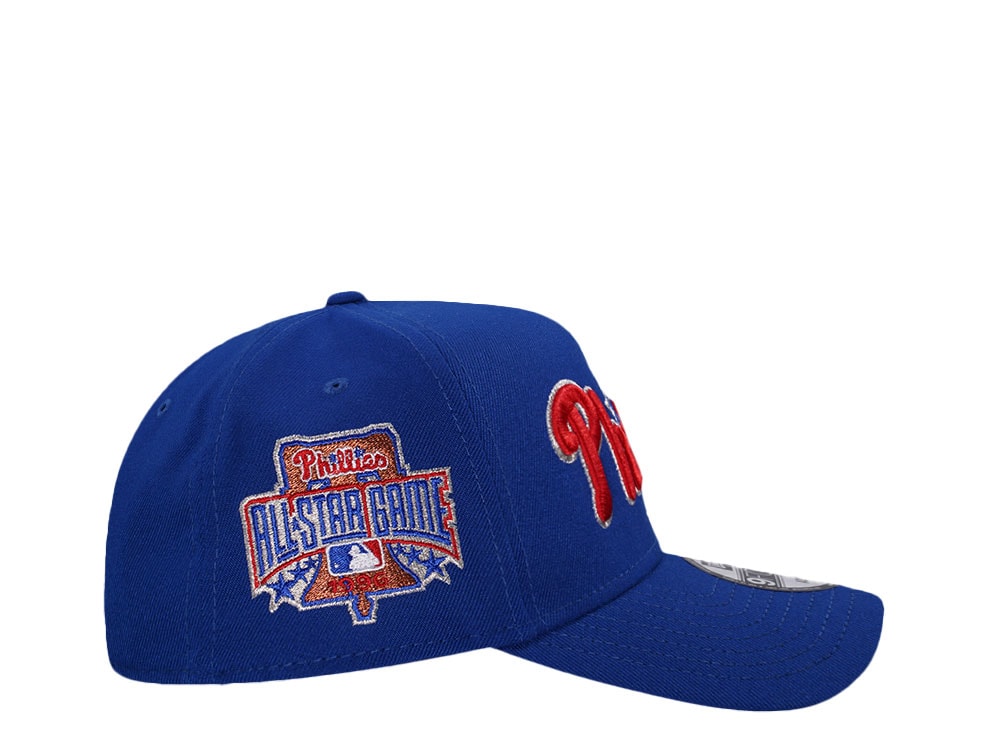 New Era Philadelphia Phillies All Star Game 1996 Royal Metallic 9Forty A Frame Snapback Cap