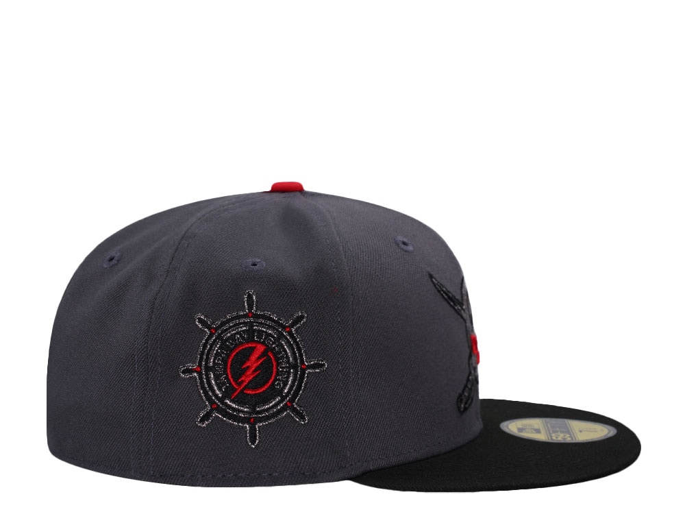 New Era Tampa Bay Lightning Gasparilla Tarmac Metallic Two Tone Edition 59Fifty Fitted Cap