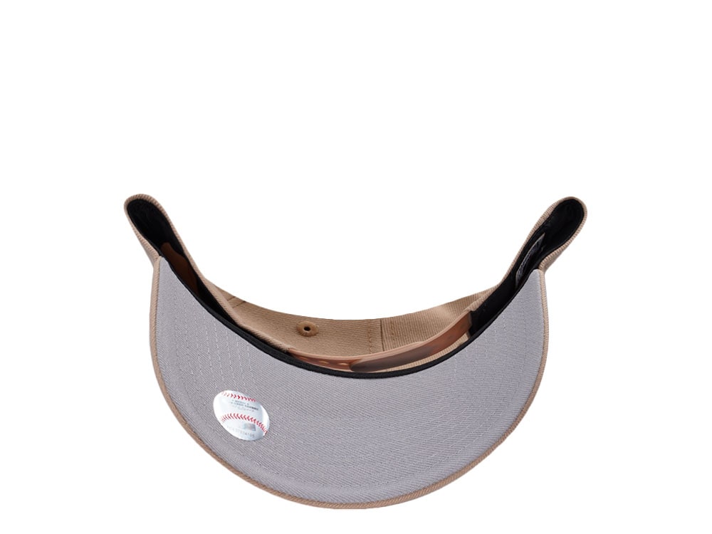 New Era Los Angeles Dodgers 60th Anniversary Camel Prime Edition 9Forty A Frame Snapback Cap