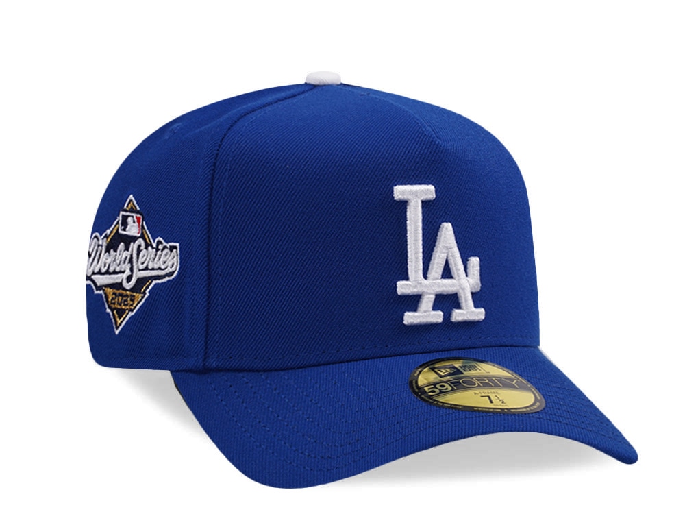 New Era Los Angeles Dodgers World Series 2025 Royal Blue Prime Edition 59Forty A Frame Fitted Cap