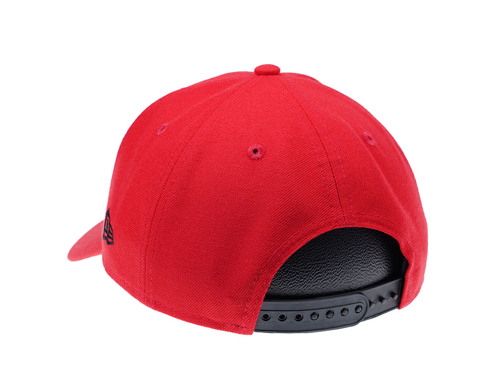 New Era New San Francisco 49ers Curved Red Edition 9Forty Snapback Cap
