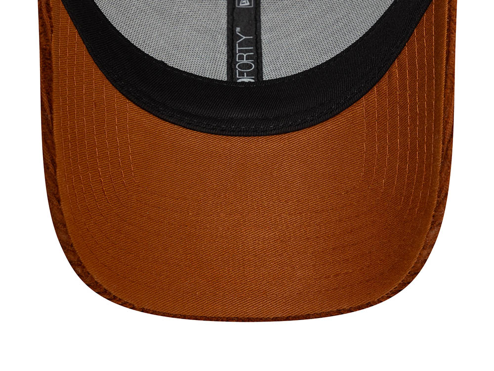 New Era New York Yankees Brown Cord 9Forty Strapback Cap