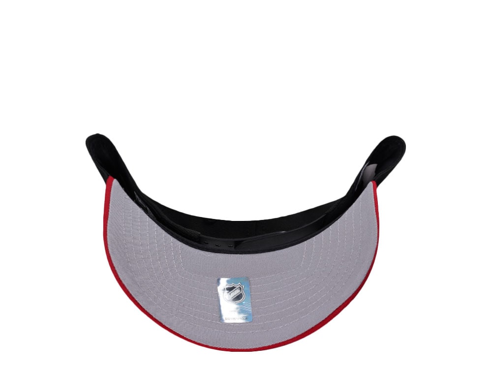 New Era Chicago Blackhawks Winter Classic Wrigley Field Black Two Tone Edition 9Forty A Frame Snapback Cap