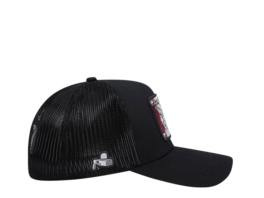 Capslab Rick and Morty Black Grey Trucker Snapback Cap
