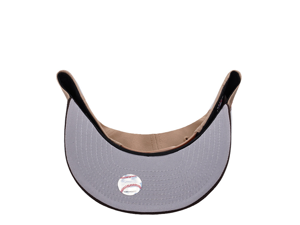 New Era Los Angeles Dodgers Back to Back Camel Two Tone Edition 9Fifty A Frame Snapback Cap
