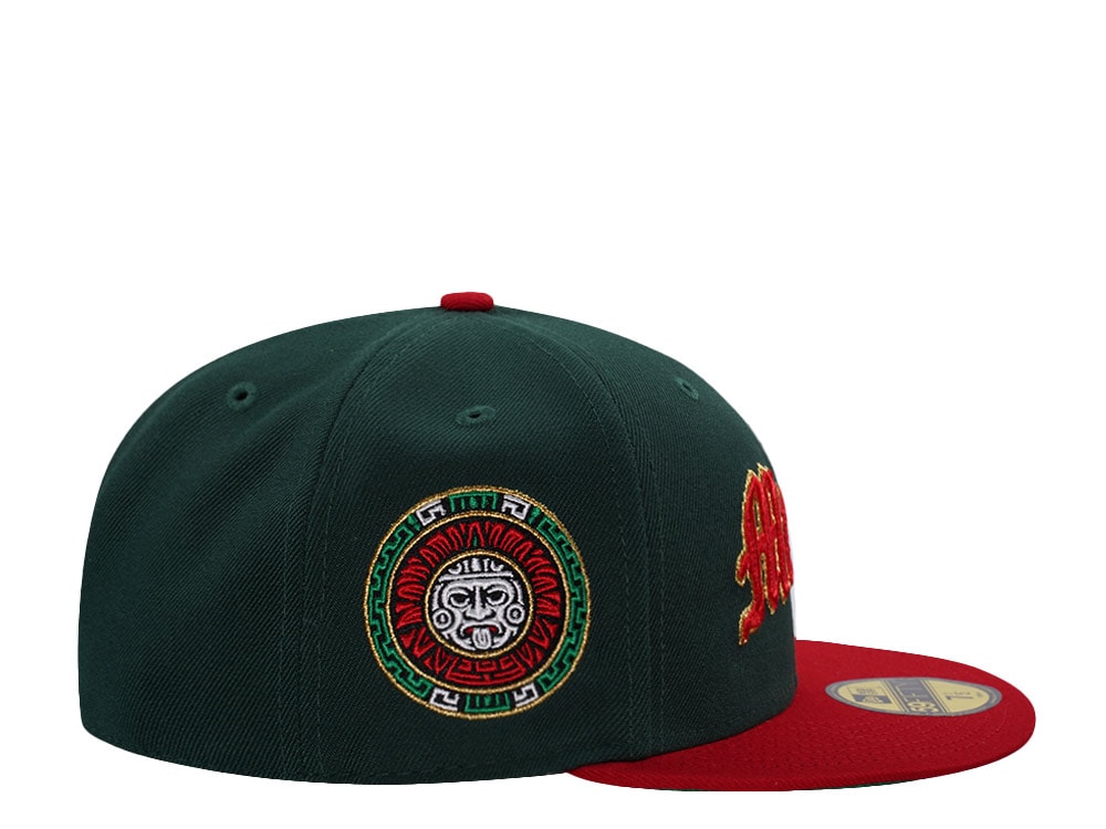 New Era Mexico Dark Green Two Tone Edition 59Fifty Fitted Cap