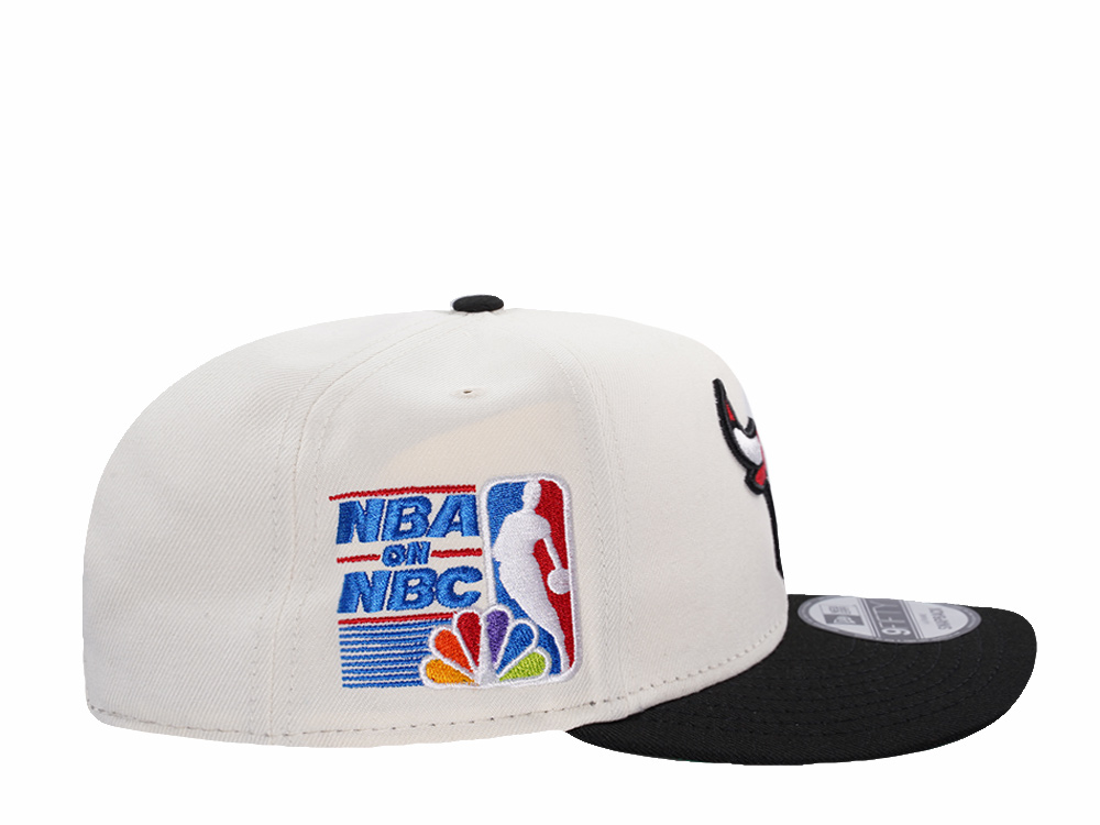 New Era Chicago Bulls NBA on NBC Chrome Two Tone Edition 9Fifty A Frame Snapback Cap