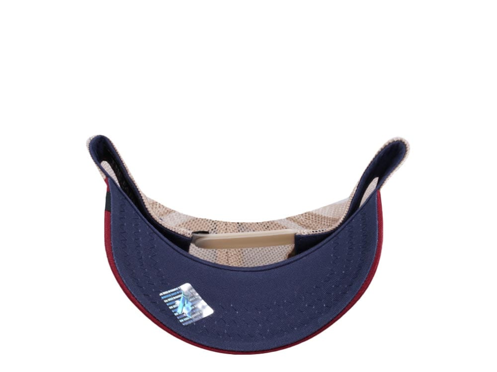 Goorin Bros The Cock Navy Red Trucker Snapback Cap