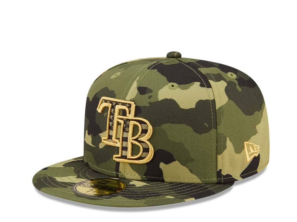 New Era Tampa Bay Rays Armed Forces Day 2022 59Fifty Fitted Cap