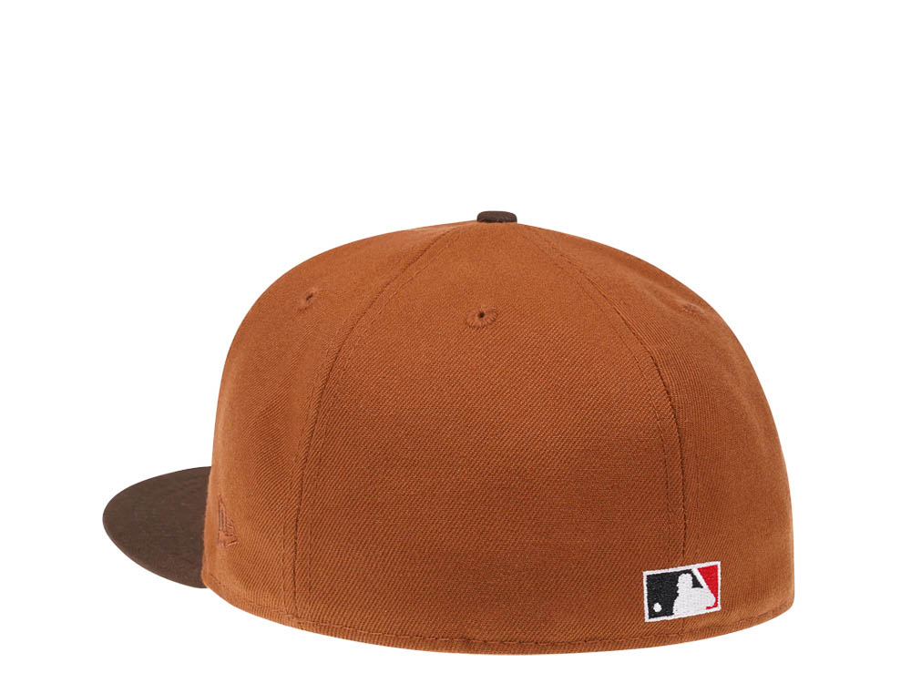 New Era Cincinnati Reds Riverfront Stadium Bourbon and Suede Edition 59Fifty Fitted Cap