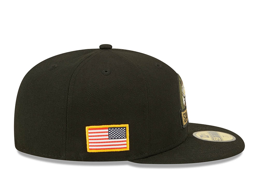 New Era New Orleans Saints Salute to Service 2022 Fitted 59Fifty Cap