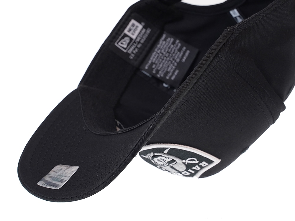 New Era Oakland Raiders Black 9Fifty Stretch Snapback Cap