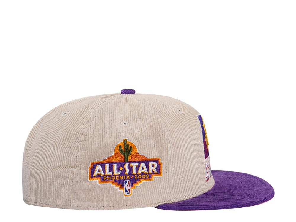 Mitchell & Ness Phoenix Suns All Star 2009 Two Tone Hardwood Classic Cord Edition Dynasty Fitted Cap