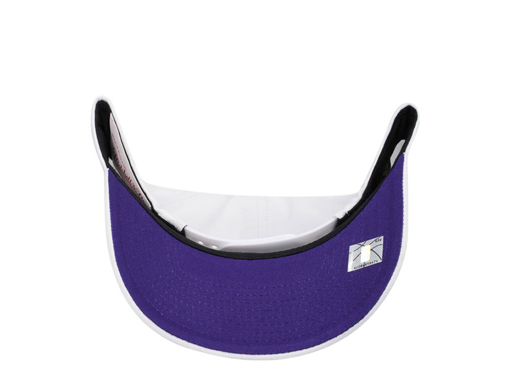 Mitchell & Ness Toronto Raptors All in Pro White Snapback Cap