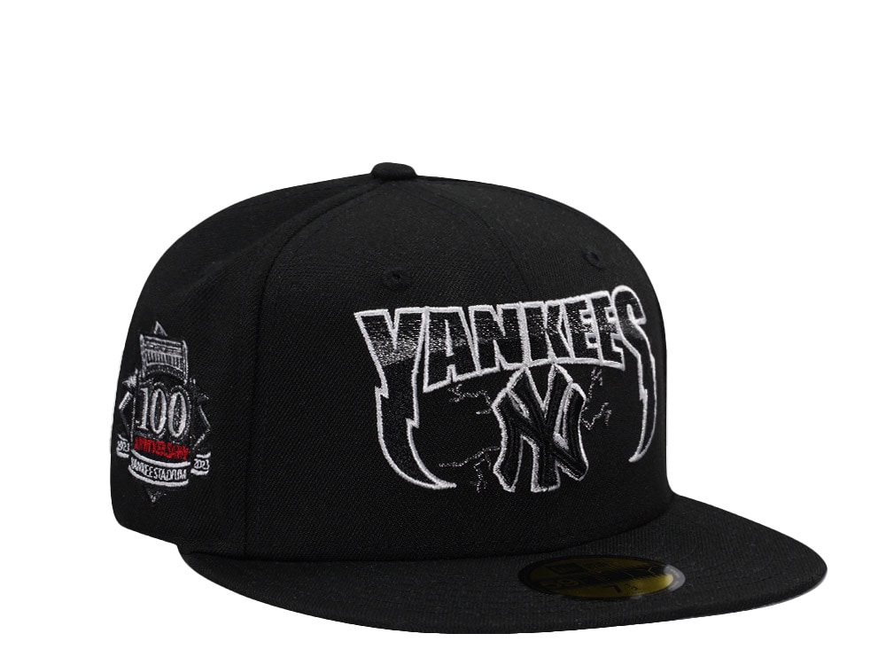 New Era New York Yankees 100th Anniversary Black Prime Edition 59Fifty Fitted Cap
