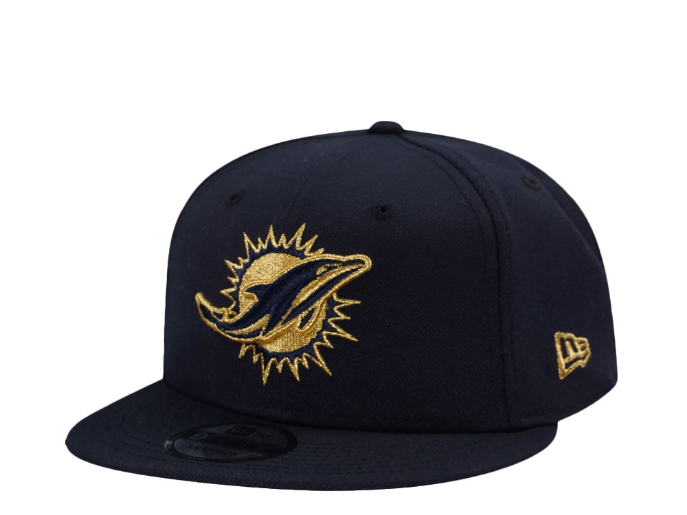 New Era Miami Dolphins Classic Navy Prime Edition 9Fifty Snapback Cap