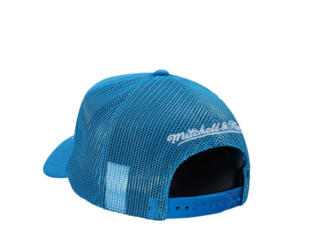 Mitchell & Ness Orlando Magic Blue Trucker Adjustable Fit Snapback Cap