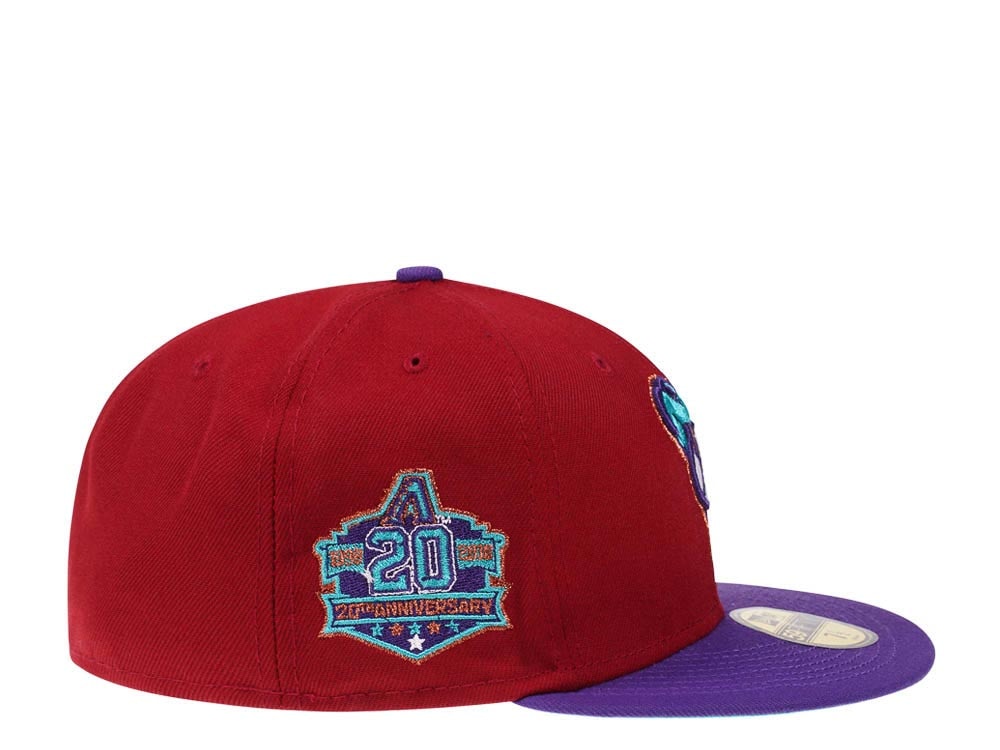 New Era Arizona Diamondbacks 20th Anniversary Copper Prime Two Tone Edition 59Fifty Fitted Cap