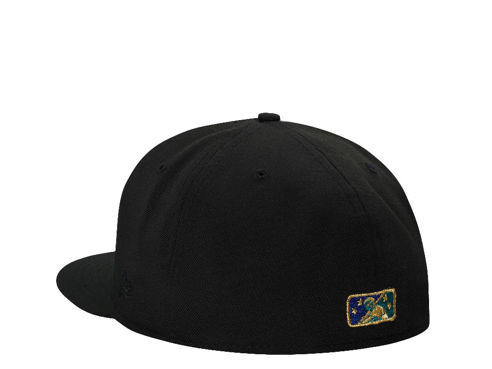 New Era Fort Wayne Wizards Black Metallic Edition 59Fifty Fitted Cap