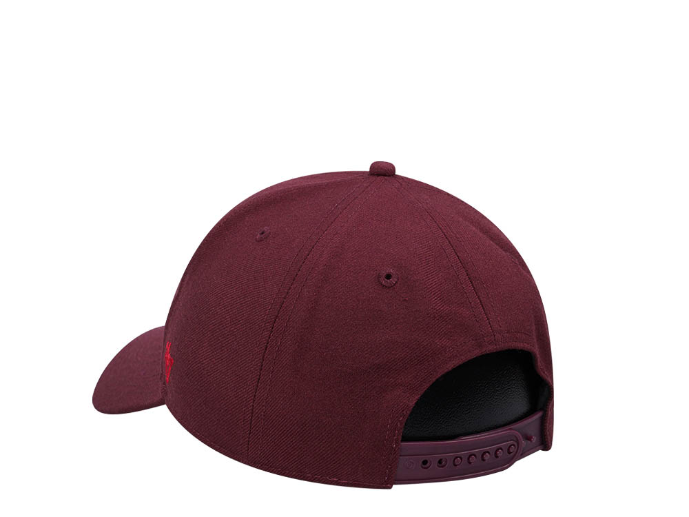 47Brand Philadelphia Phillies Dark Maroon Sure Shot MVP Snapback Cap
