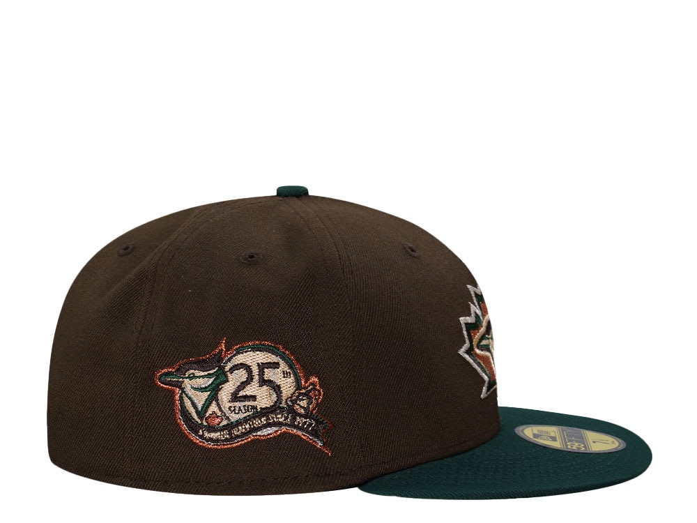 New Era Toronto Blue Jays 25th Anniversary Forest Two Tone Edition 59Fifty Fitted Cap