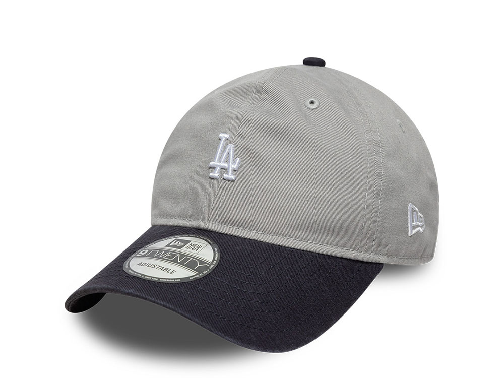 New Era Los Angeles Dodgers Washed Mini Logo Two Tone 9Twenty Strapback Cap