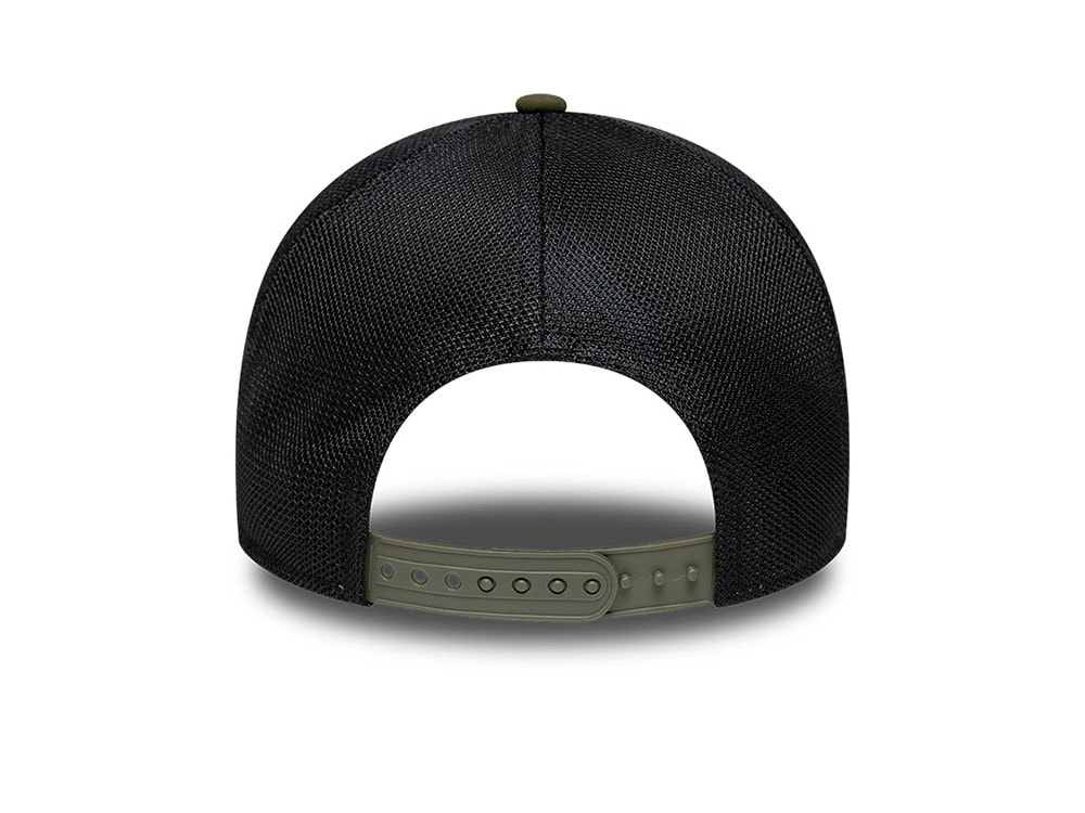 New Era Los Angeles Dodgers Olive Edition 9Forty A Frame Trucker Snapback Cap