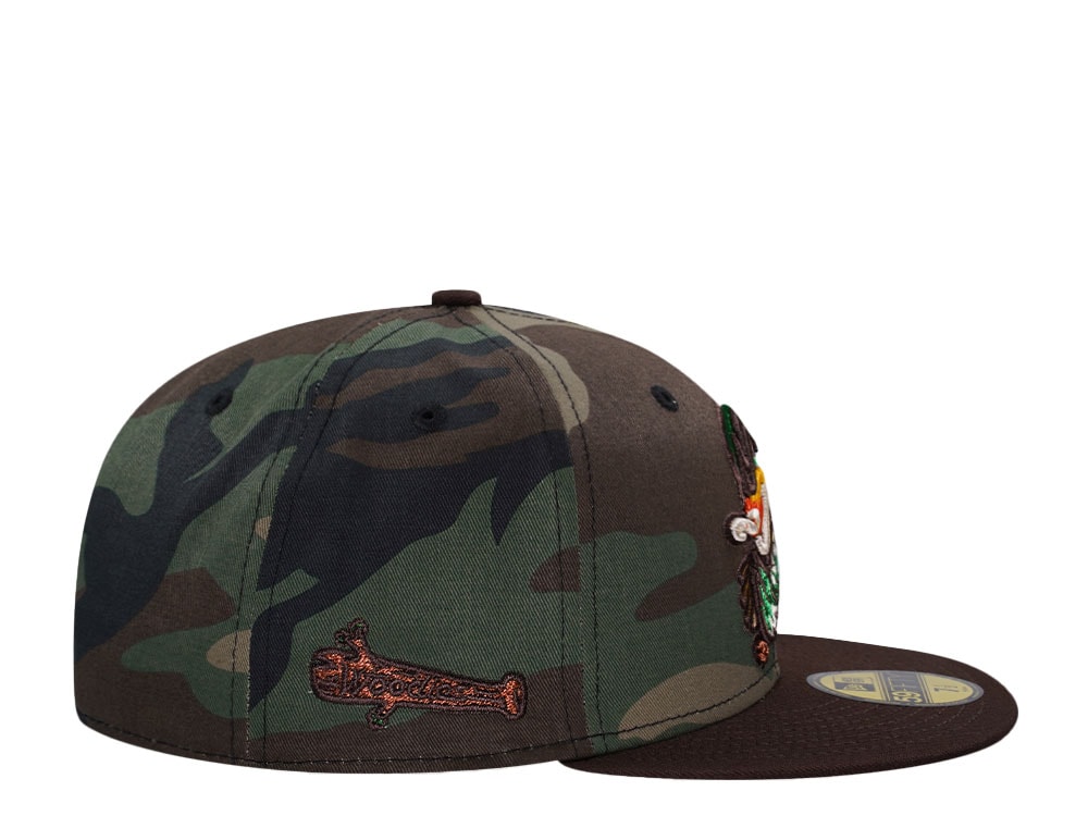 New Era Down East Wood Ducks Camo Outdoor Two Tone Edition 59Fifty Fitted Cap